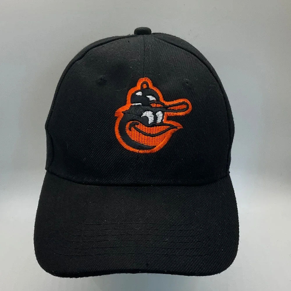 Baltimore Orioles Baseball Cap‎ Hat Embroidered Logo Adjustable Black